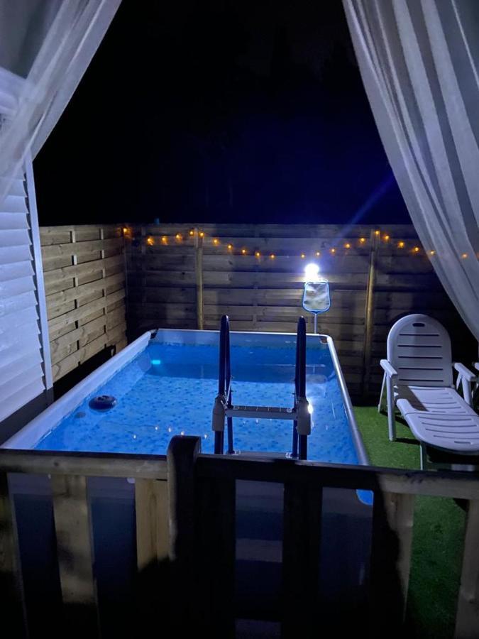 צ'יקלנה דה לה פרונטרה Casas Mobil Home Sancti Petri מראה חיצוני תמונה